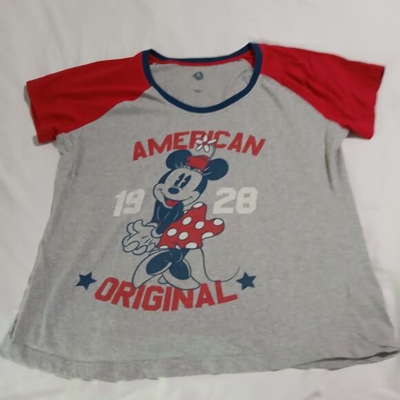 Disney Store 2XL Women's Short-Sleeved Minnie Mouse 1928 American Original Tee - Picture 1 of 11